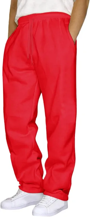 Men's Fashion Sweatpants Stretch Elastic Waist Joggers Running Workout Gym Track Golf Pants Work Multi Pockets