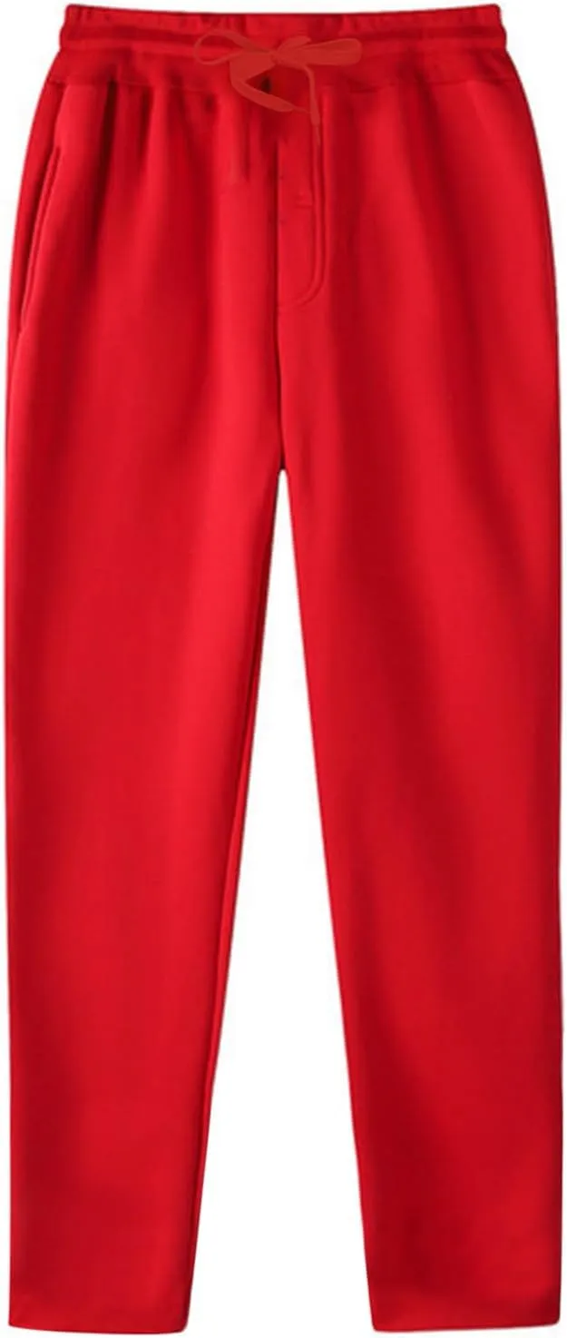 Men's Fashion Sweatpants Stretch Elastic Waist Joggers Running Workout Gym Track Golf Pants Work Multi Pockets