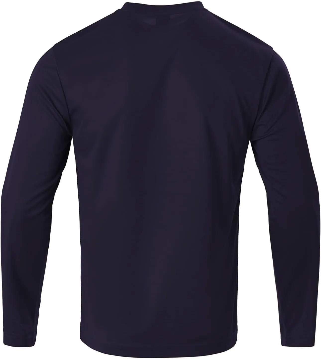 Mens Long Sleeve Shirts Casual Quick Dry Crew Neck Work Shirts Athletic Cycling Hiking T-Shirts 5 Pack