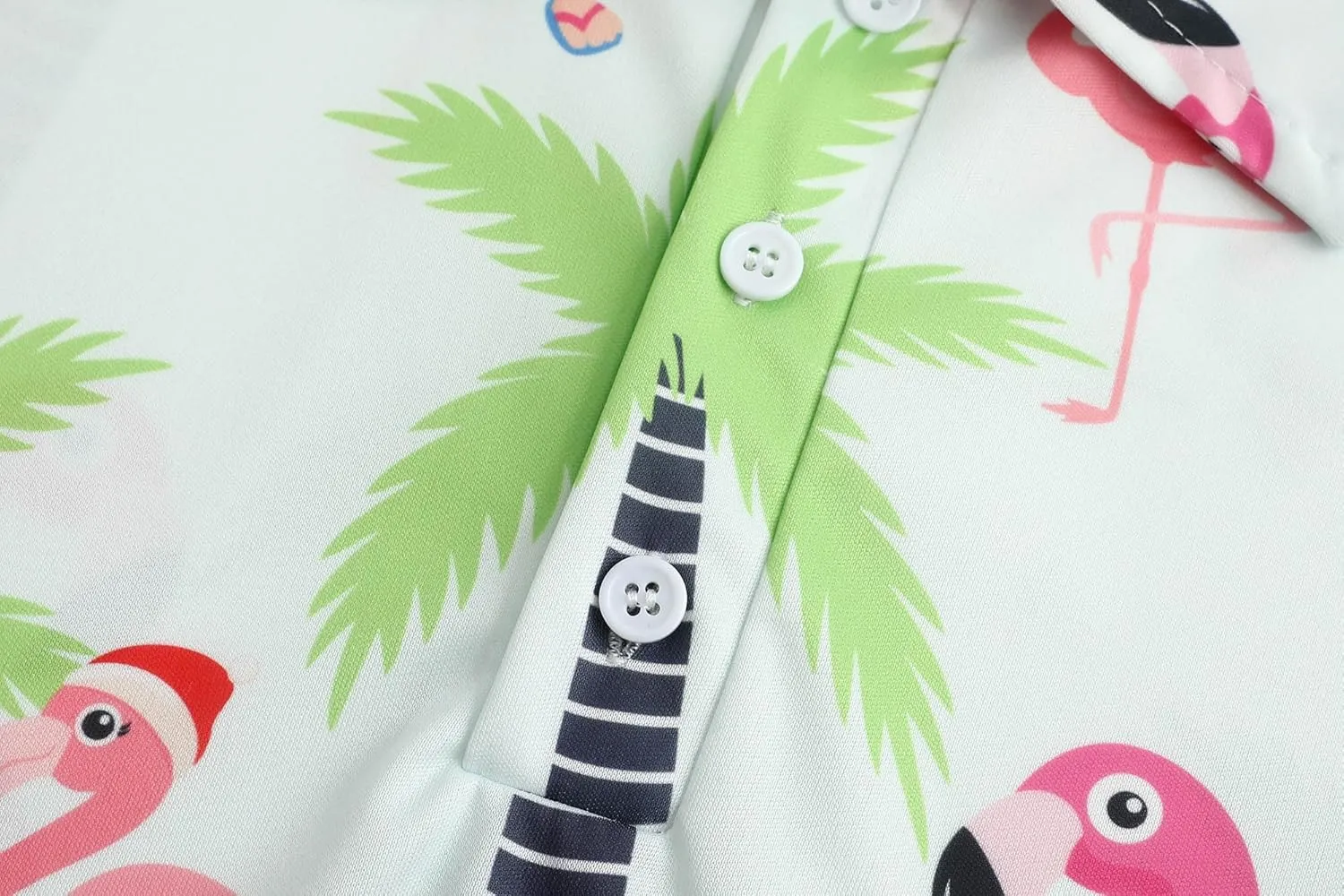 Men's Polo Shirts Funny Golf Shirts for Men Short Sleeve Hawaiian Print Performance Shirts