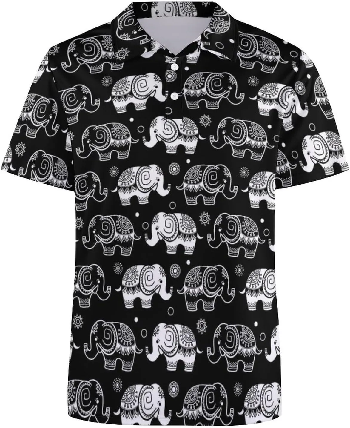 Men's Polo Shirts Short Sleeve Golf Polo Shirts Collared Tennis T-Shirt Golf Shirts for Men