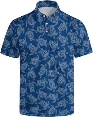 Men's Polo Shirts Short Sleeve Golf Polo Shirts Collared Tennis T-Shirt Golf Shirts for Men