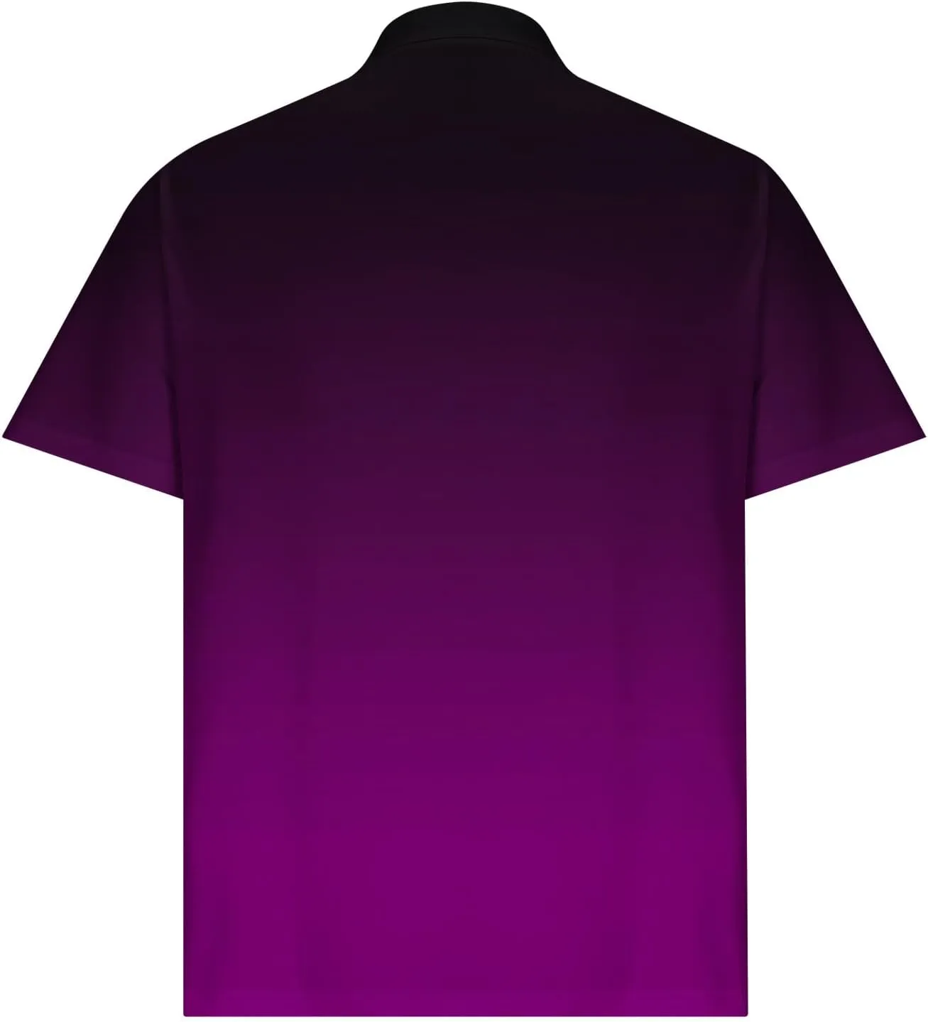 Mens Polo Shirts Short Sleeve Gradient Color Gym Workout Golf T-Shirt Casual Fashion V Neck Button Down Tops 2025