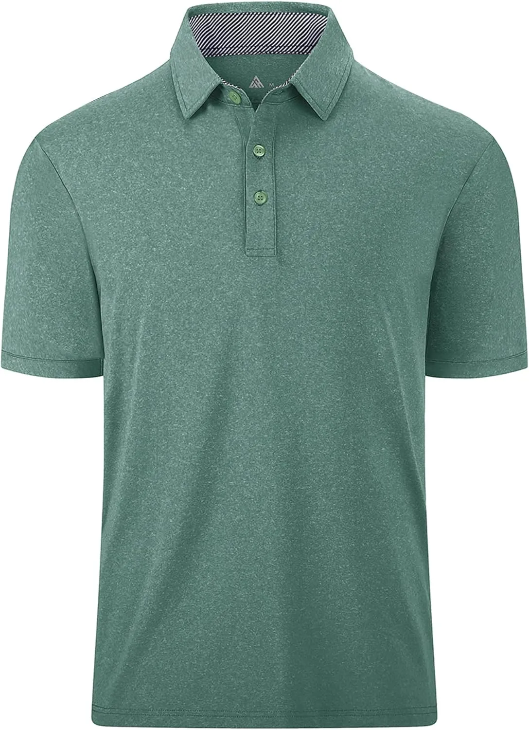 Men's Polo Shirts Short Sleeve Moisture Wicking Performance Golf Shirts Collared Lightweight Casual T-Shirt Athletic