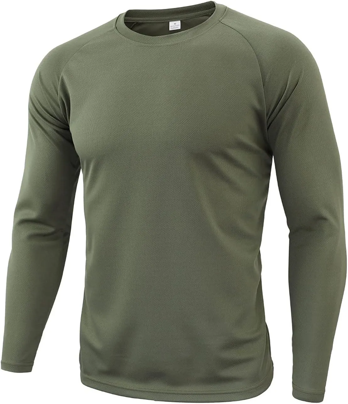 Men's Quick Dry Long Sleeve Shirts for Men Moisture Wicking Athletic Cycling Jersey Tactical T-Shirts