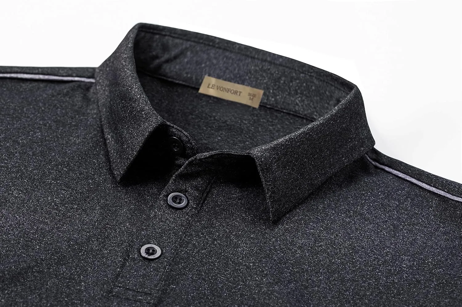 Mens Quick Dry Performance Golf Polo Shirts Short Sleeve Summer Casual Athletic Collared Shirt