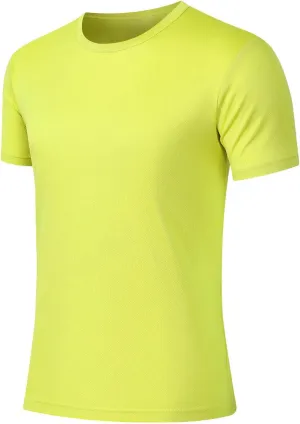 Men's Sport Shirts UPF 50  Quick Dry Rash Guard Athletic Running Swim Tee Top Performance Water Shirts Breathable Tops
