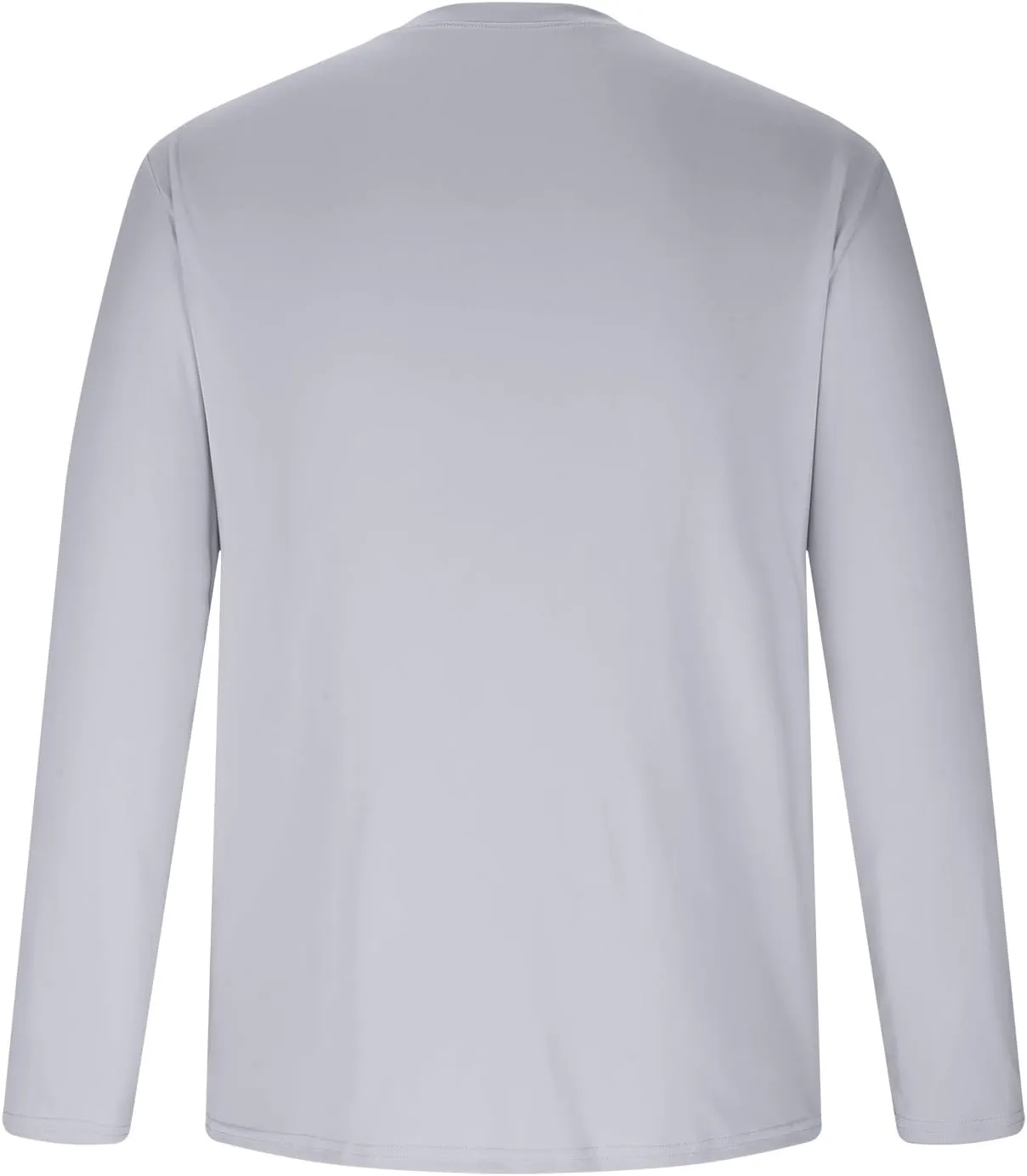 Men's Sun Protection Shirts UPF 50  Long Sleeve Fishing Shirts Quick Dry Breathable Running Athletic Workout Tops