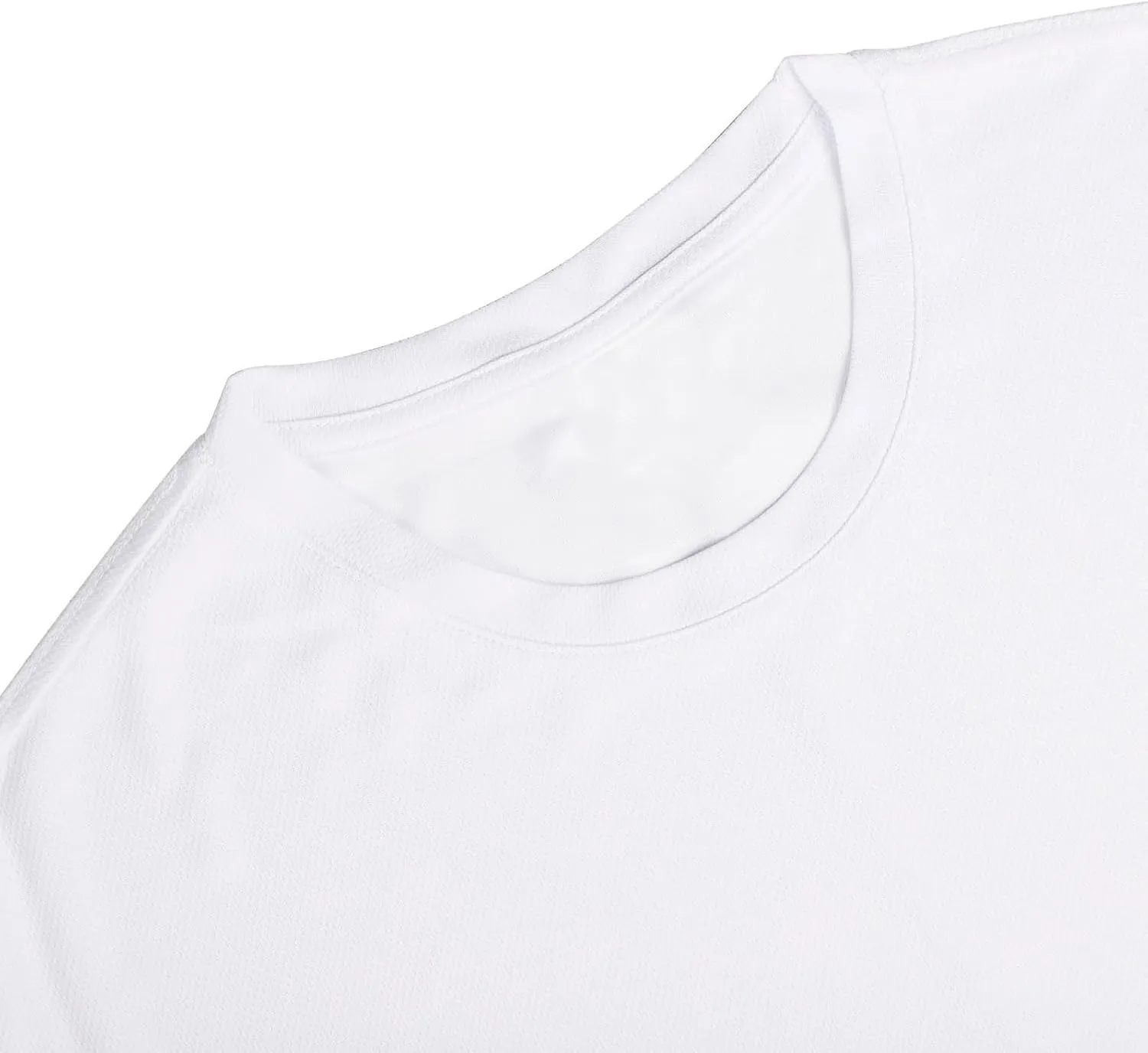 Men's Workout Running Shirts Crew Neck Short Sleeve T-Shirts Athletic Quick Dry Gym Shirts 5 Pack