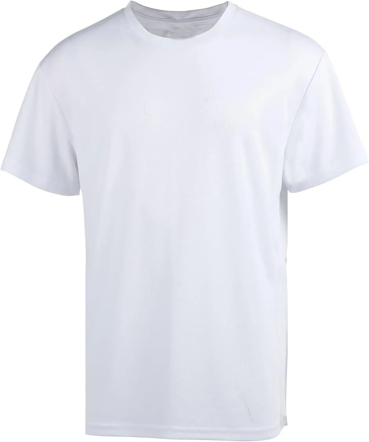 Men's Workout Running Shirts Crew Neck Short Sleeve T-Shirts Athletic Quick Dry Gym Shirts 5 Pack
