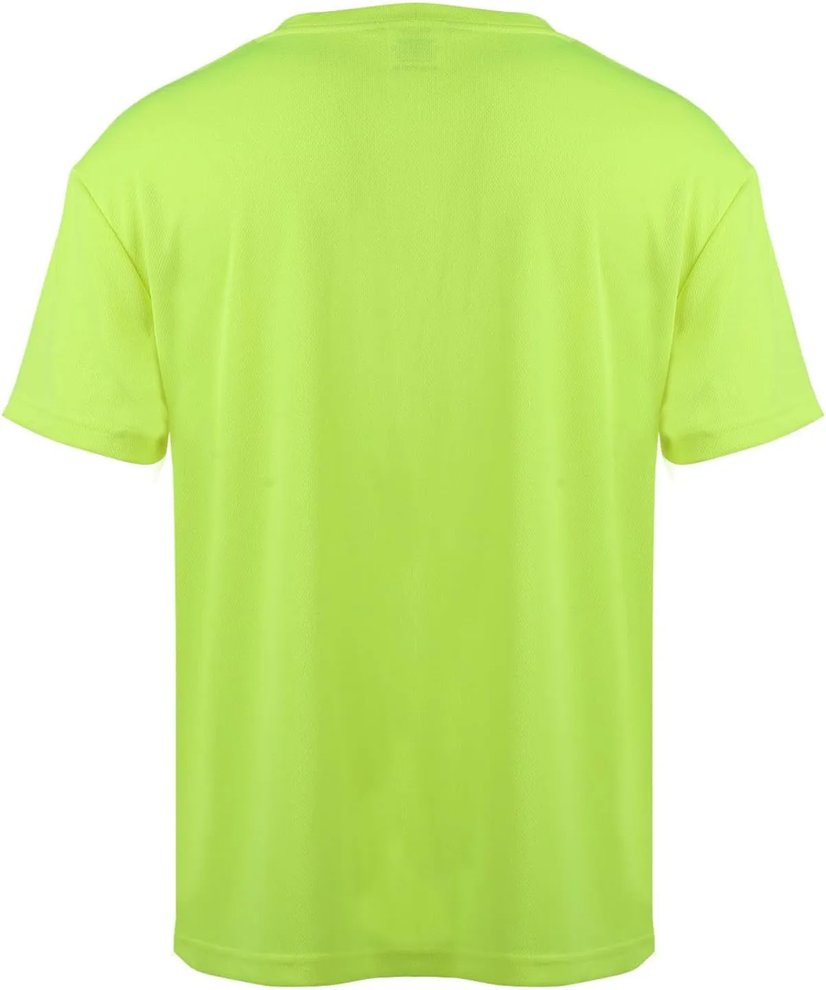 Men's Workout Running Shirts Crew Neck Short Sleeve T-Shirts Athletic Quick Dry Gym Shirts 5 Pack