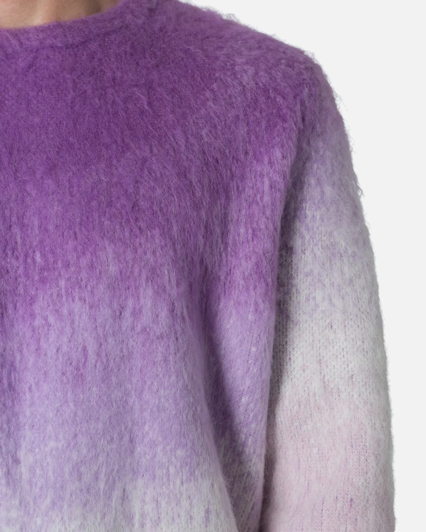 MNML Brushed Gradient Sweater Purple
