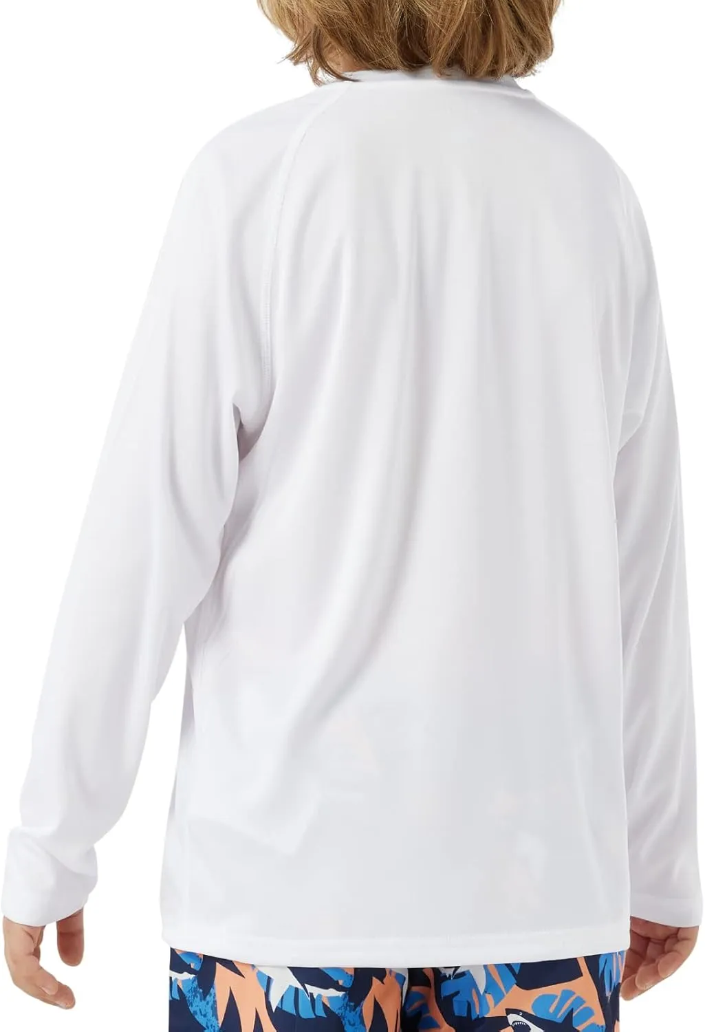 NAVISKIN Boy's UPF 50  Long Sleeve Shirts Rash Guard Swim Shirts Youth Lightweight Quick Dry Hiking Shirts