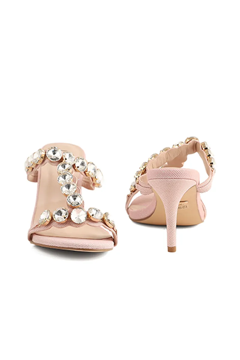 Party Wear Slip On I29223-Pink