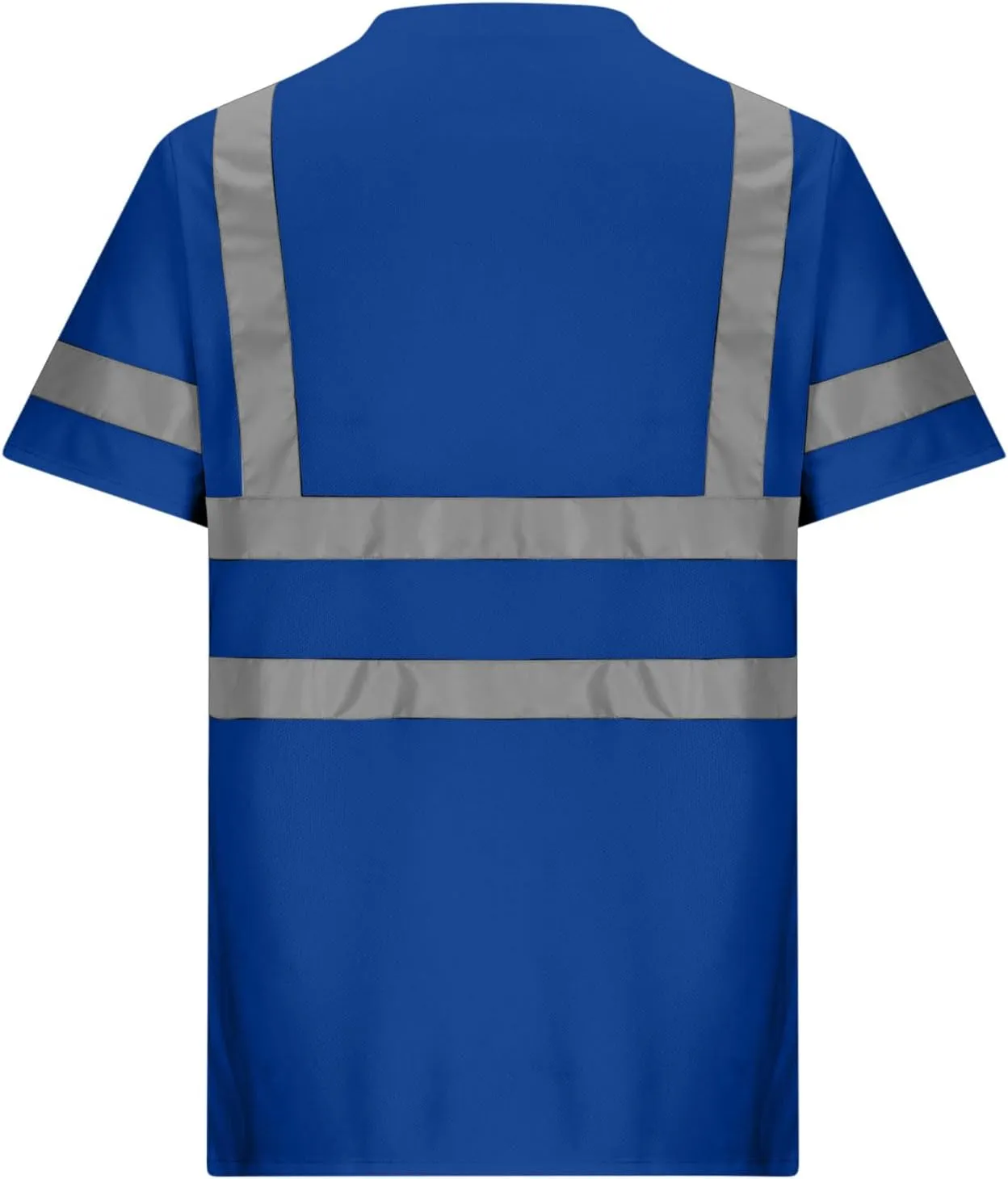 Quick Dry Safety Shirts for Men Reflective Short Sleeve High Vis T Shirts for Men Construction Shirt Tees