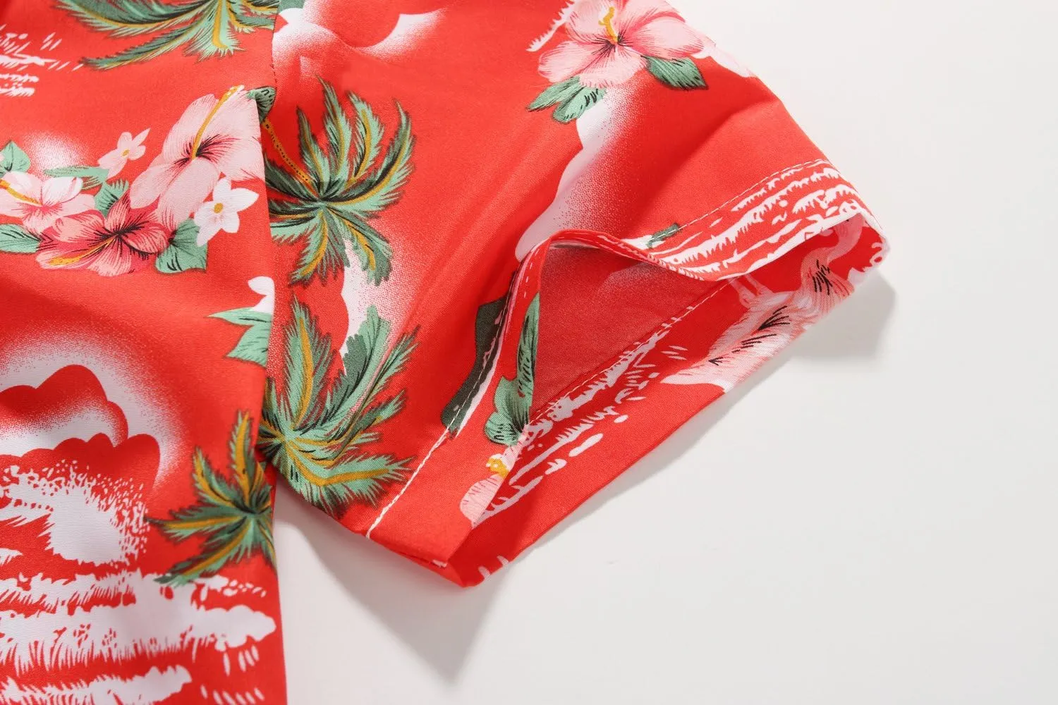 SSLR Hawaiian Shirts for Women Flamingo Shirt Tropical Shirts for Women Summer Casual Short Sleeve