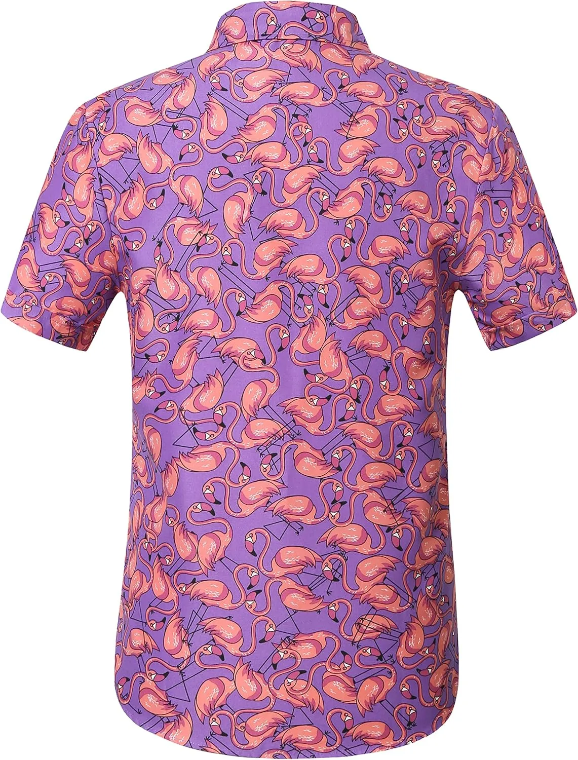 SSLR Mens Short Sleeve Button Down Shirts Casual Summer Hawaiian Shirts for Men