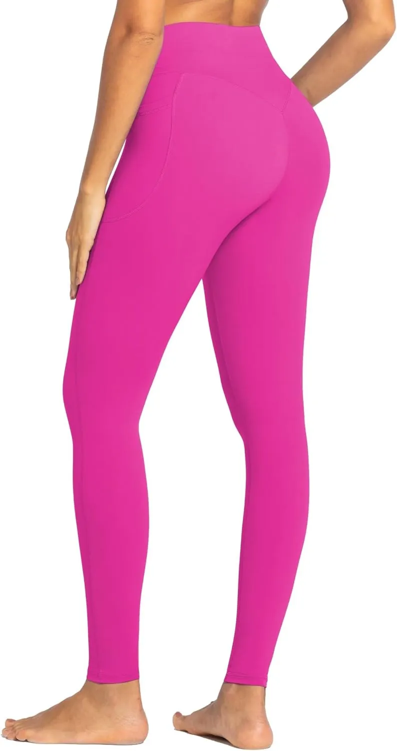 Sunzel Nunaked Workout Leggings for Women, Tummy Control Compression Workout Gym Yoga Pants, No Front Seam & High Waist