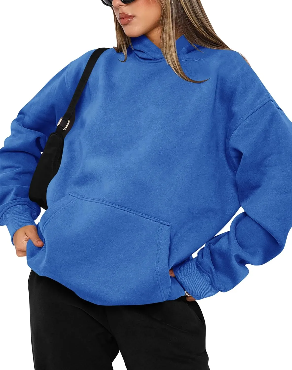 TICTICMIMI Women's Hoodies Sweatshirts Cute Long Sleeve Tops Loose Fleece Pullover Shirts with Pocket