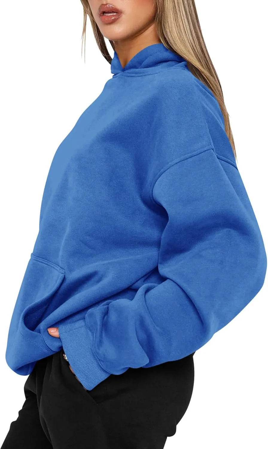 TICTICMIMI Women's Hoodies Sweatshirts Cute Long Sleeve Tops Loose Fleece Pullover Shirts with Pocket
