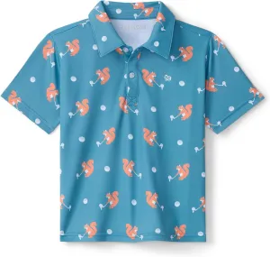 Tipsy Elves Kids and Toddlers Golf Shirts - Athletic Comfort Fit with Quick Dry Material