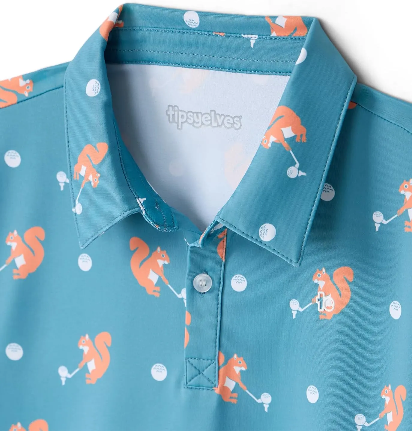 Tipsy Elves Kids and Toddlers Golf Shirts - Athletic Comfort Fit with Quick Dry Material