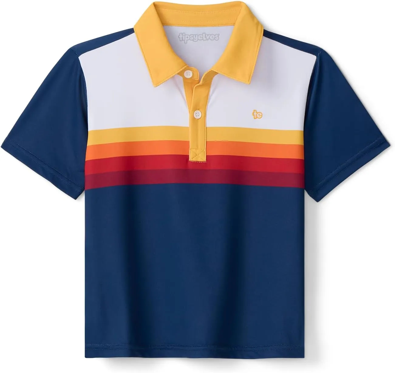 Tipsy Elves Kids and Toddlers Golf Shirts - Athletic Comfort Fit with Quick Dry Material