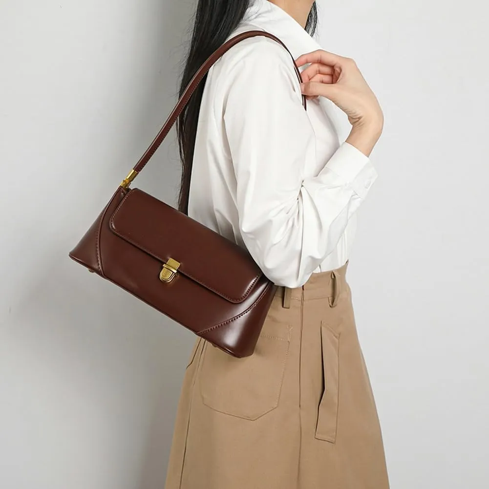 Vintage Shoulder Bag for Women Retro Small Clutch Purses Cute Hobo Handbag Trendy Underarm Tote Bags Mini Purse 2025