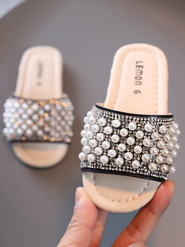 When in Doubt, Wear Pearls Slides By Liv and Mia