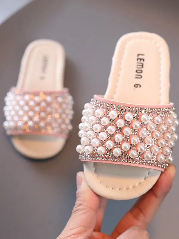 When in Doubt, Wear Pearls Slides By Liv and Mia