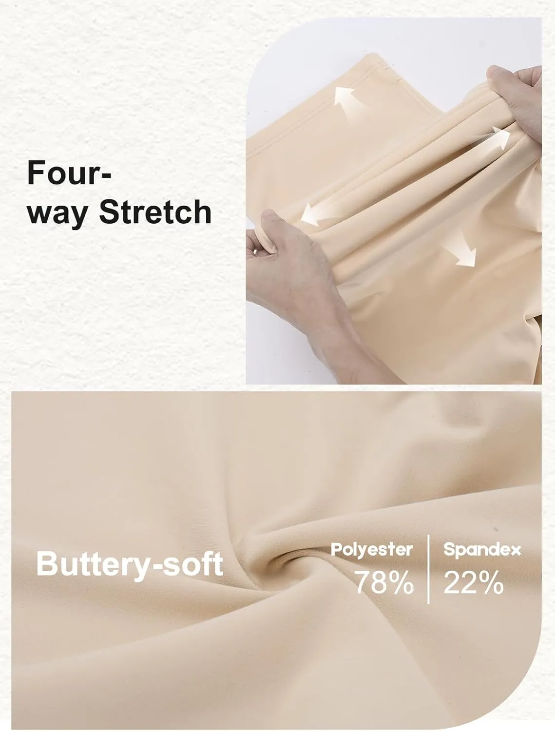 Wide Leg Pants for Woman, High Waisted Loose Casual Pull on Yoga Pants with Pockets Dress Trousers for Work/Athletic