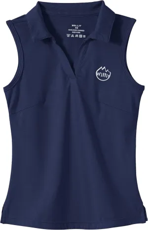 Willit Girls' Sleeveless Polo Shirts Golf Tennis Polo Lightweight Shirts Quick Dry